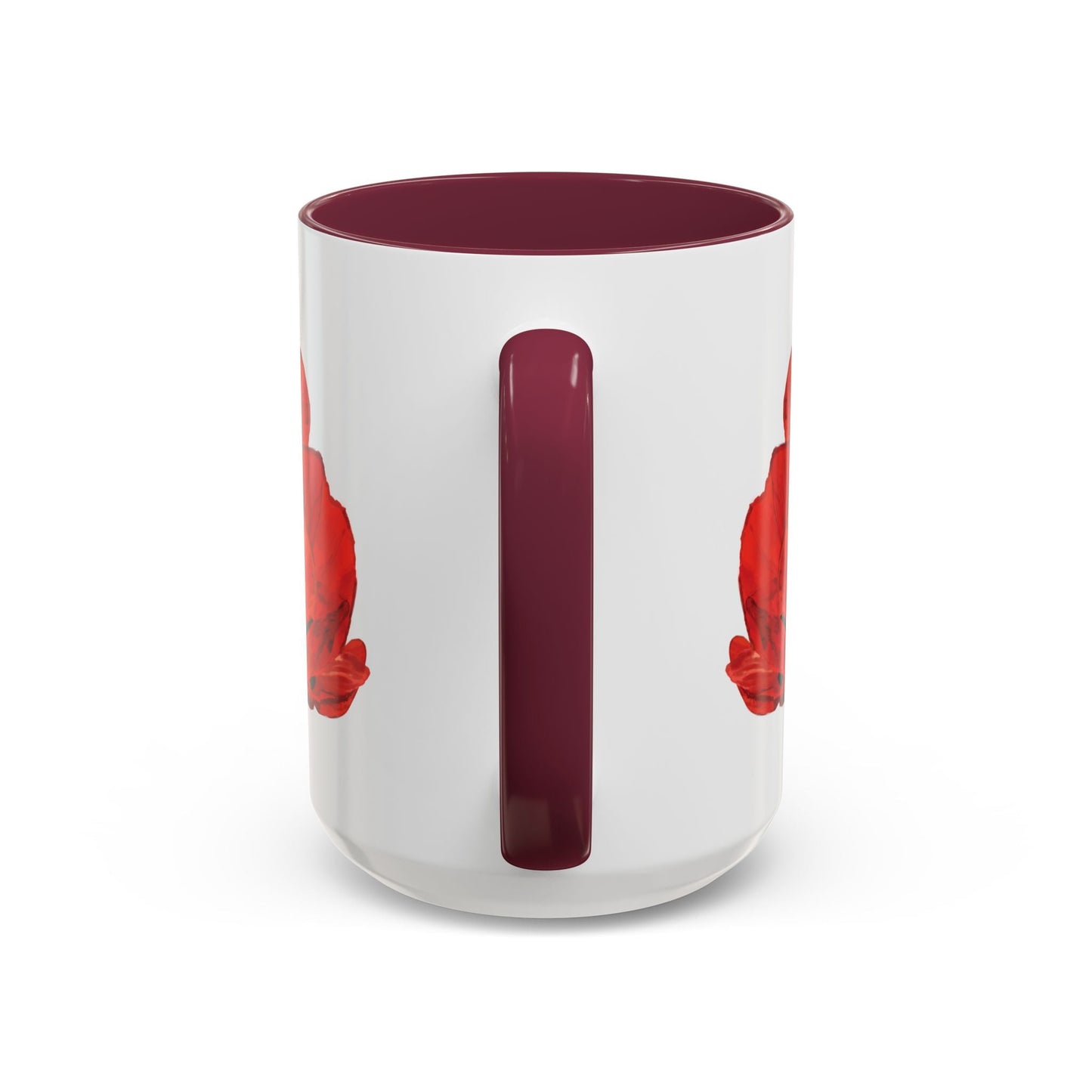 Poppies Two - Tone Coffee Mug, 11oz & 15 oz - Blue Cava