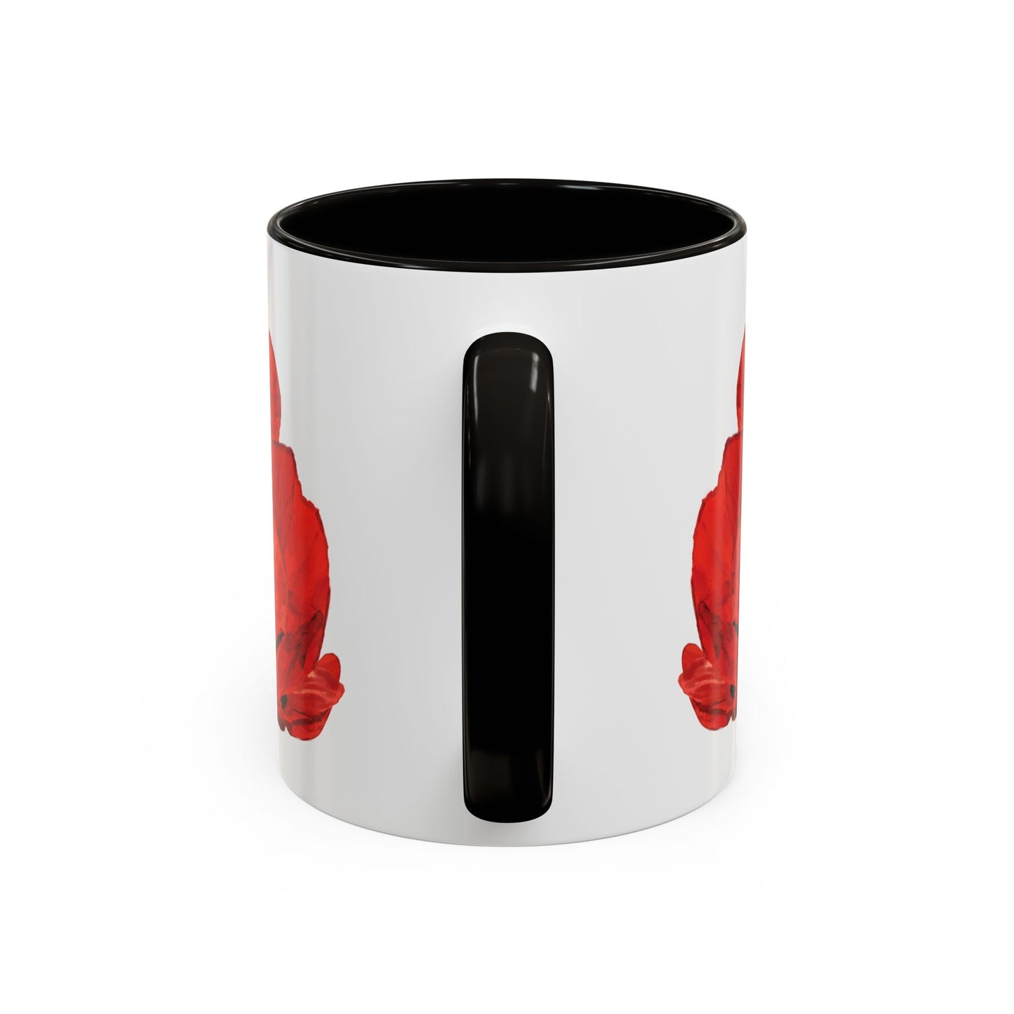 Poppies Two - Tone Coffee Mug, 11oz & 15 oz - Blue Cava