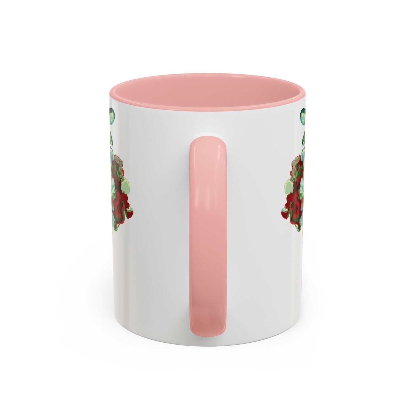 Rooster Two Tone Ceramic Coffee Mug (11oz & 15oz) - Blue Cava