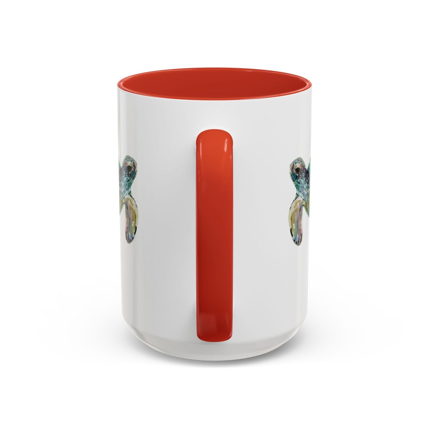 Sea Turtle Two Tone Coffee Mug (11oz & 15oz) - Blue Cava