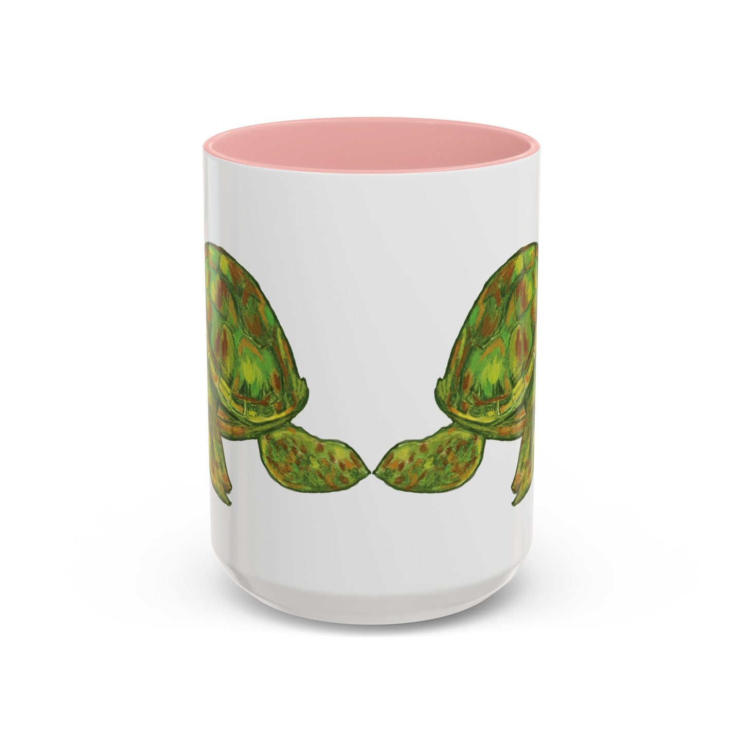 Shelly Sea Turtle Coffee Mug (11oz & 15oz) - Blue Cava