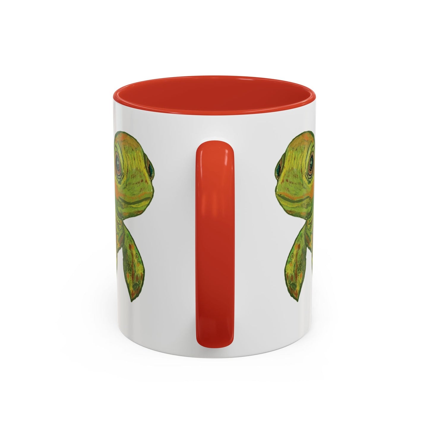 Shelly Sea Turtle Coffee Mug (11oz & 15oz) - Blue Cava