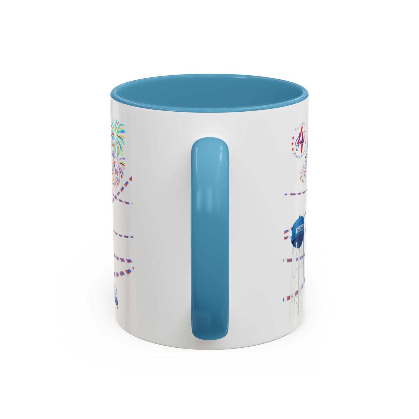 Southport July fourth Coffee Mug (11oz & 15oz) - Blue Cava