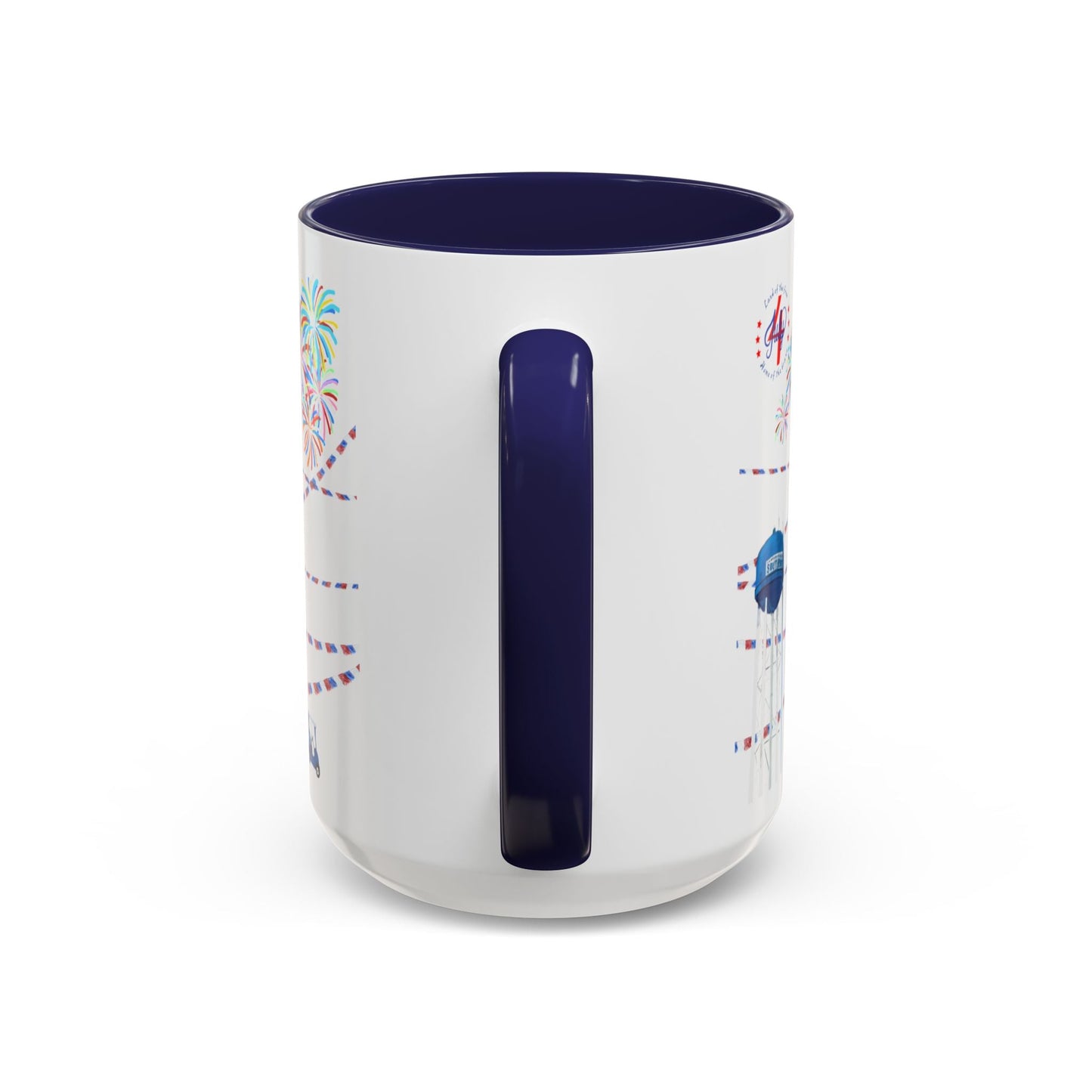 Southport July fourth Coffee Mug (11oz & 15oz) - Blue Cava