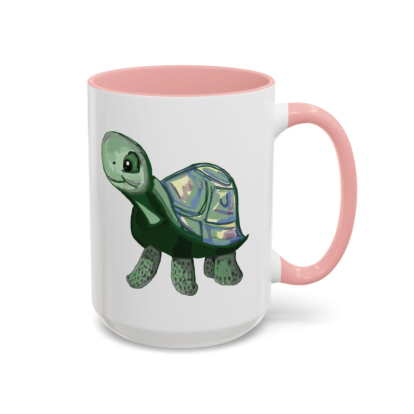 Stewie Sea Turtle Two Tone Ceramic Mug - 11oz & 15oz - Blue Cava