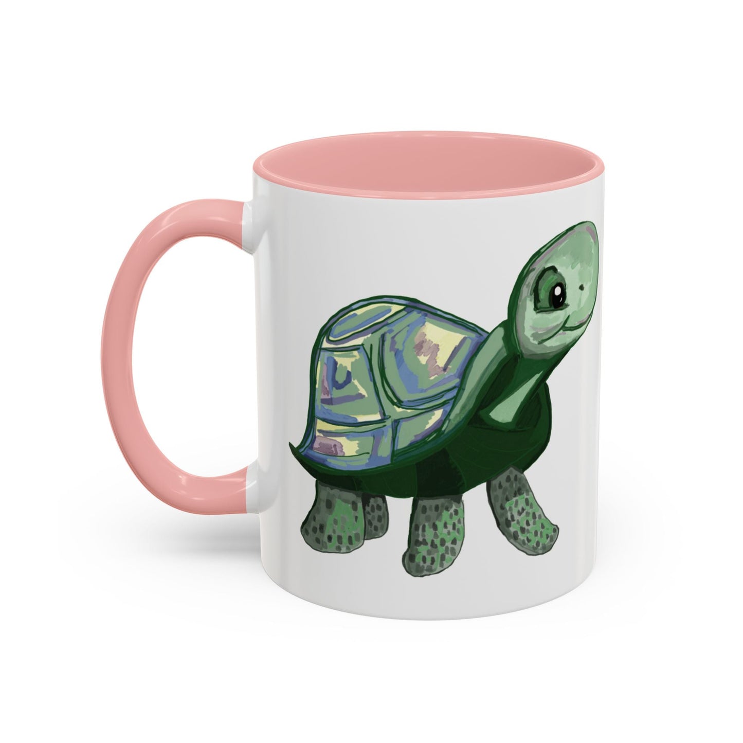 Stewie Sea Turtle Two Tone Ceramic Mug - 11oz & 15oz - Blue Cava