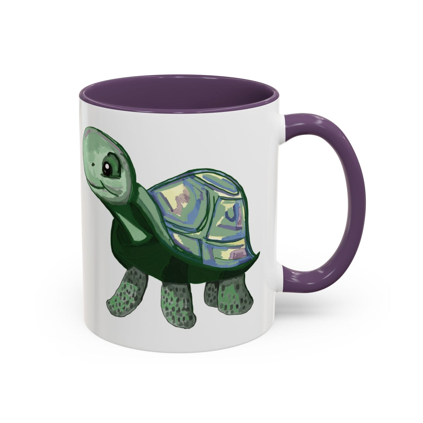 Stewie Sea Turtle Two Tone Ceramic Mug - 11oz & 15oz - Blue Cava