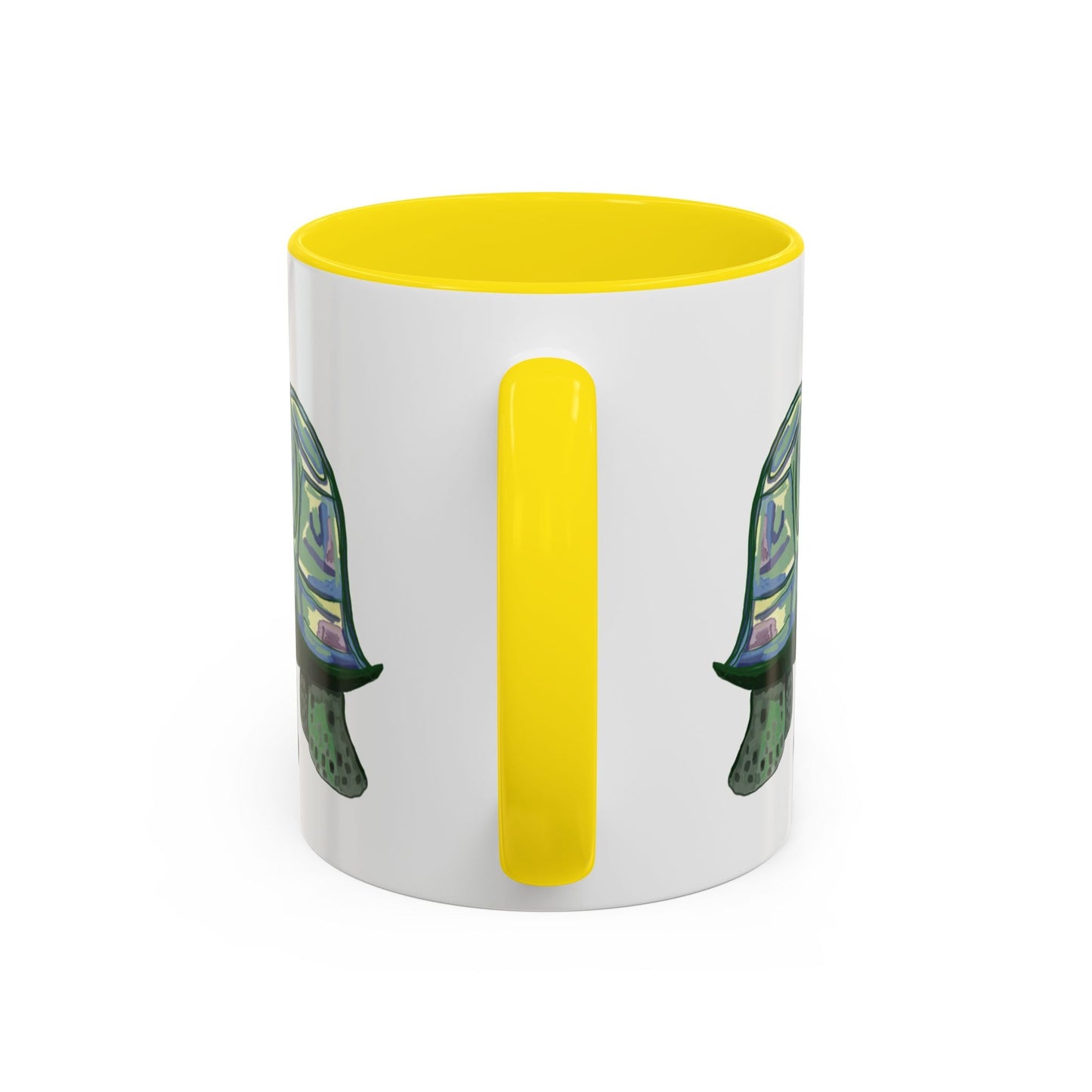 Stewie Sea Turtle Two Tone Ceramic Mug - 11oz & 15oz - Blue Cava