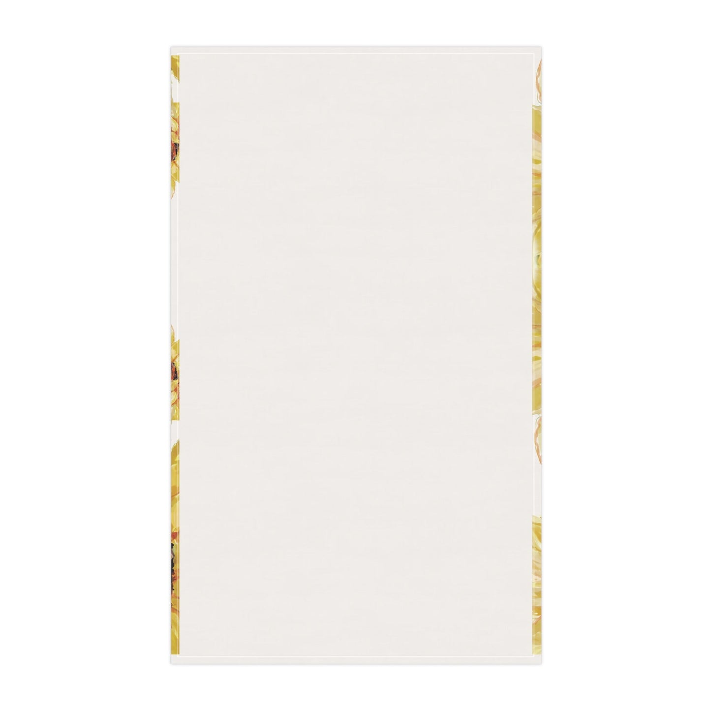 Sunflower Tea Towels - Floral Decor - Blue Cava