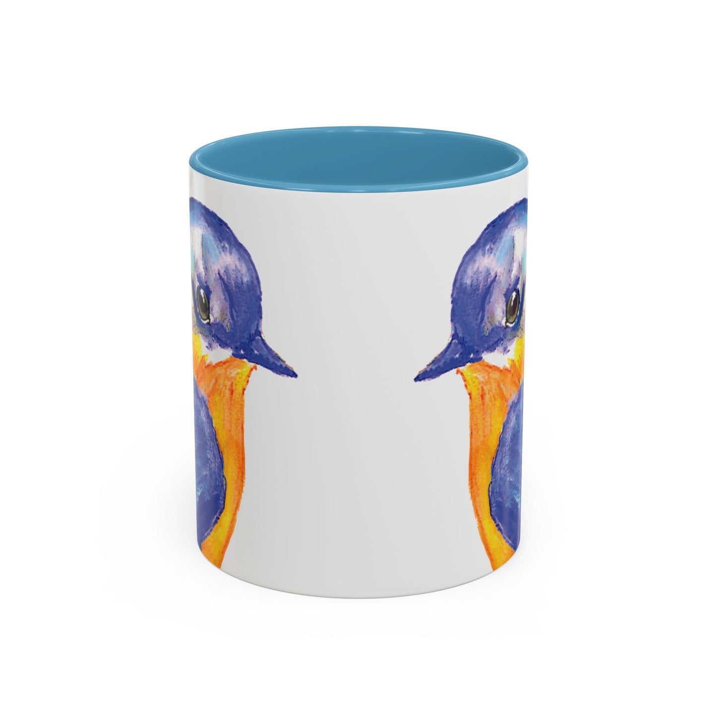 Watercolor Blue Jay Coffee Mug (11oz & 15oz) - Blue Cava