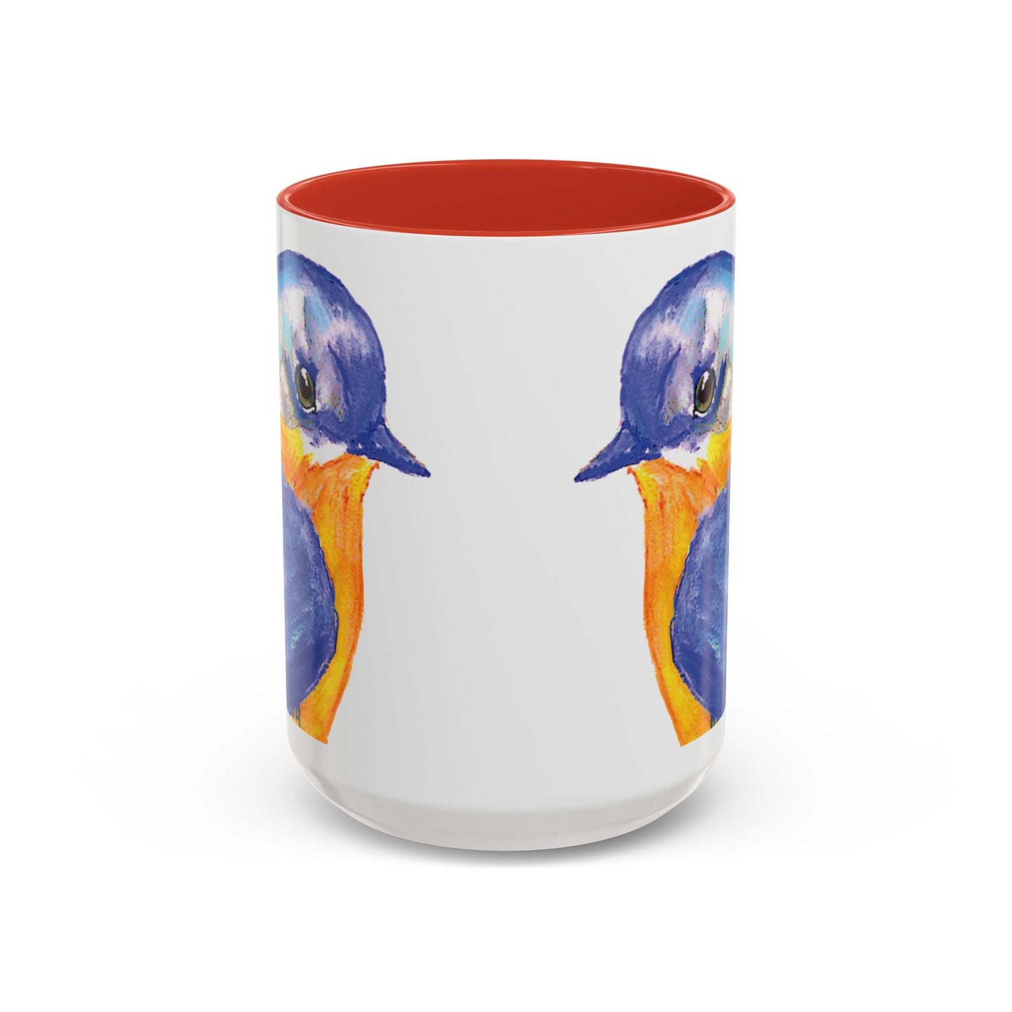 Watercolor Blue Jay Coffee Mug (11oz & 15oz) - Blue Cava