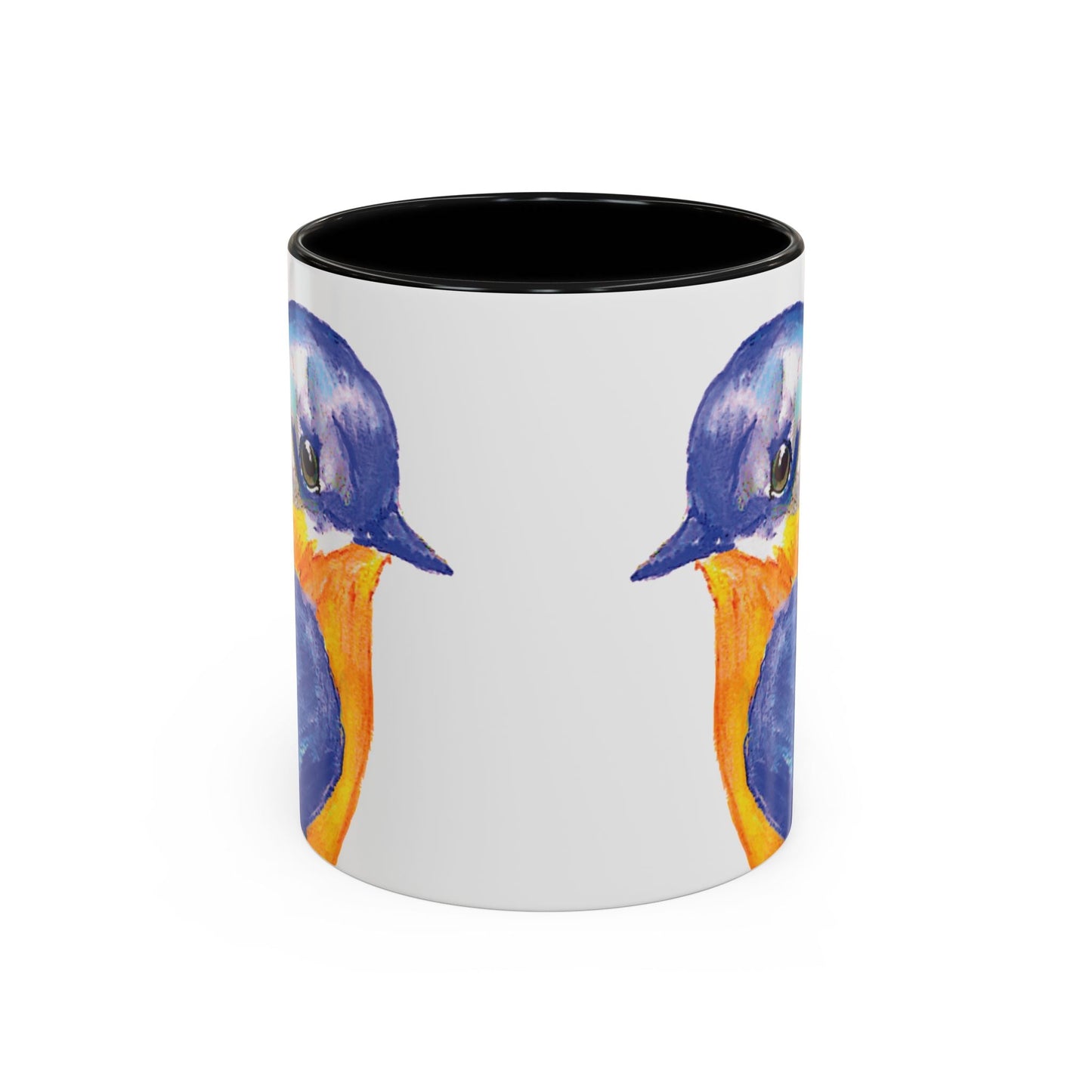 Watercolor Blue Jay Coffee Mug (11oz & 15oz) - Blue Cava