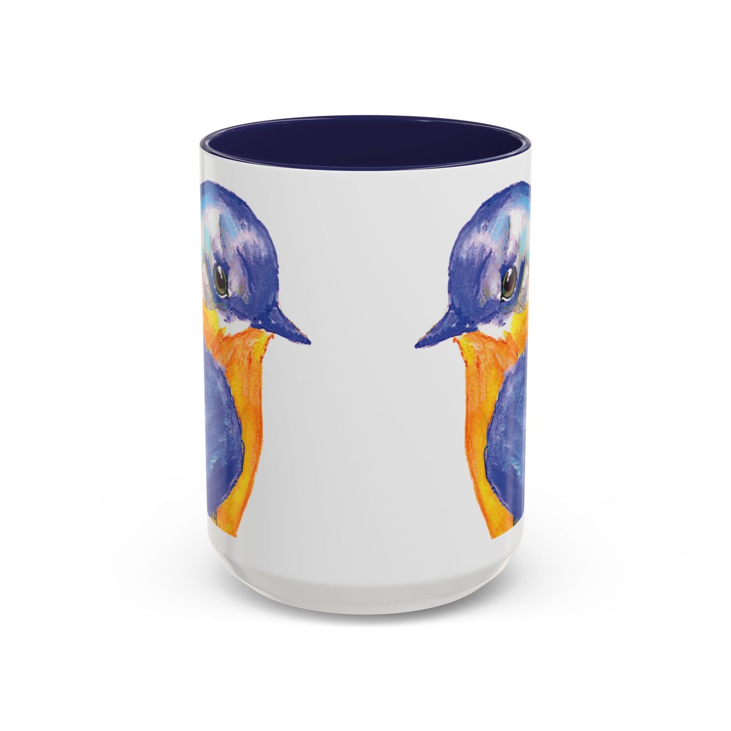 Watercolor Blue Jay Coffee Mug (11oz & 15oz) - Blue Cava