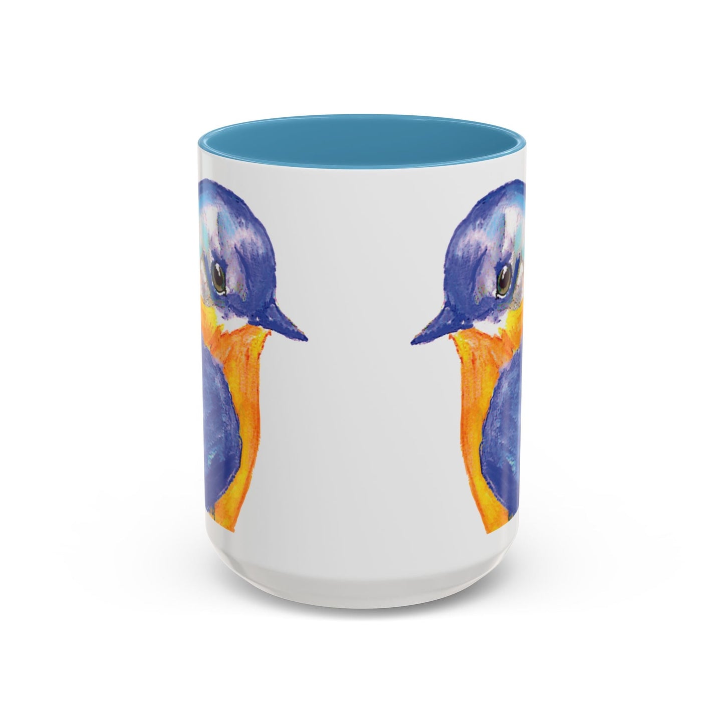 Watercolor Blue Jay Coffee Mug (11oz & 15oz) - Blue Cava
