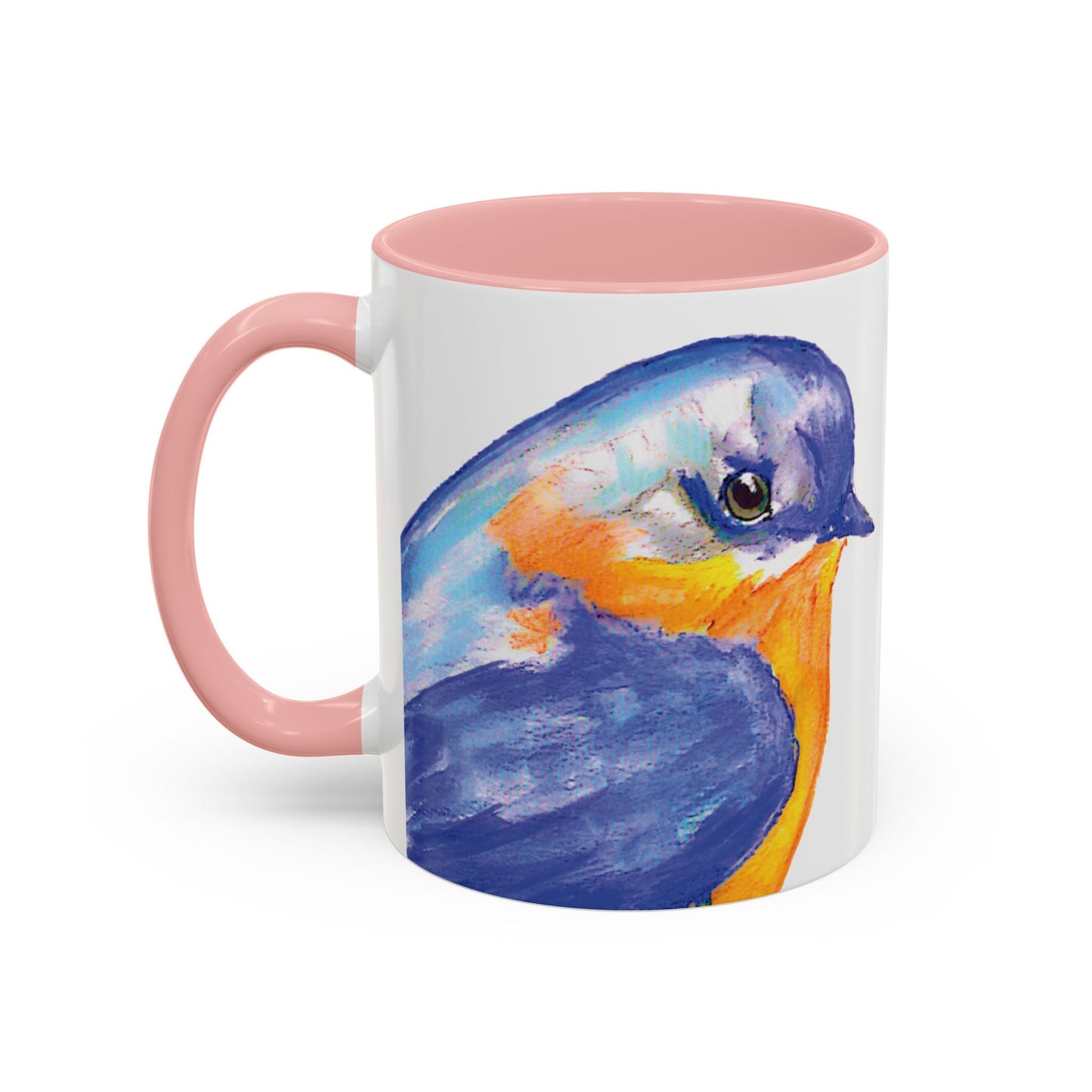 Watercolor Blue Jay Coffee Mug (11oz & 15oz) - Blue Cava
