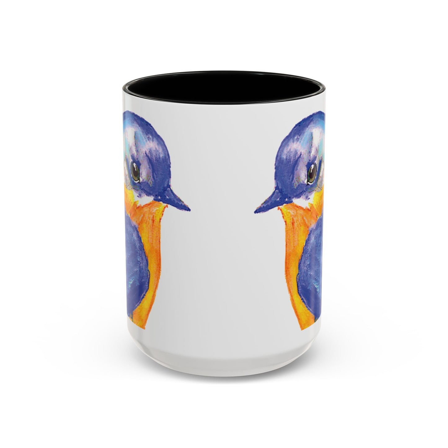 Watercolor Blue Jay Coffee Mug (11oz & 15oz) - Blue Cava