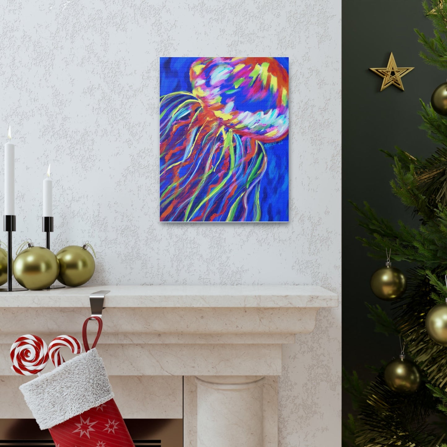 Canvas Gallery Wraps - Blue Cava