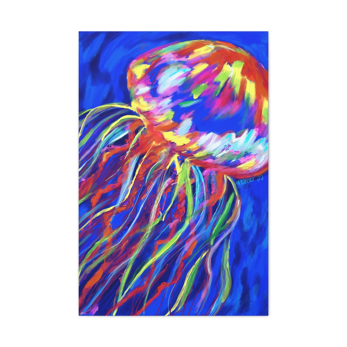 Canvas Gallery Wraps - Blue Cava