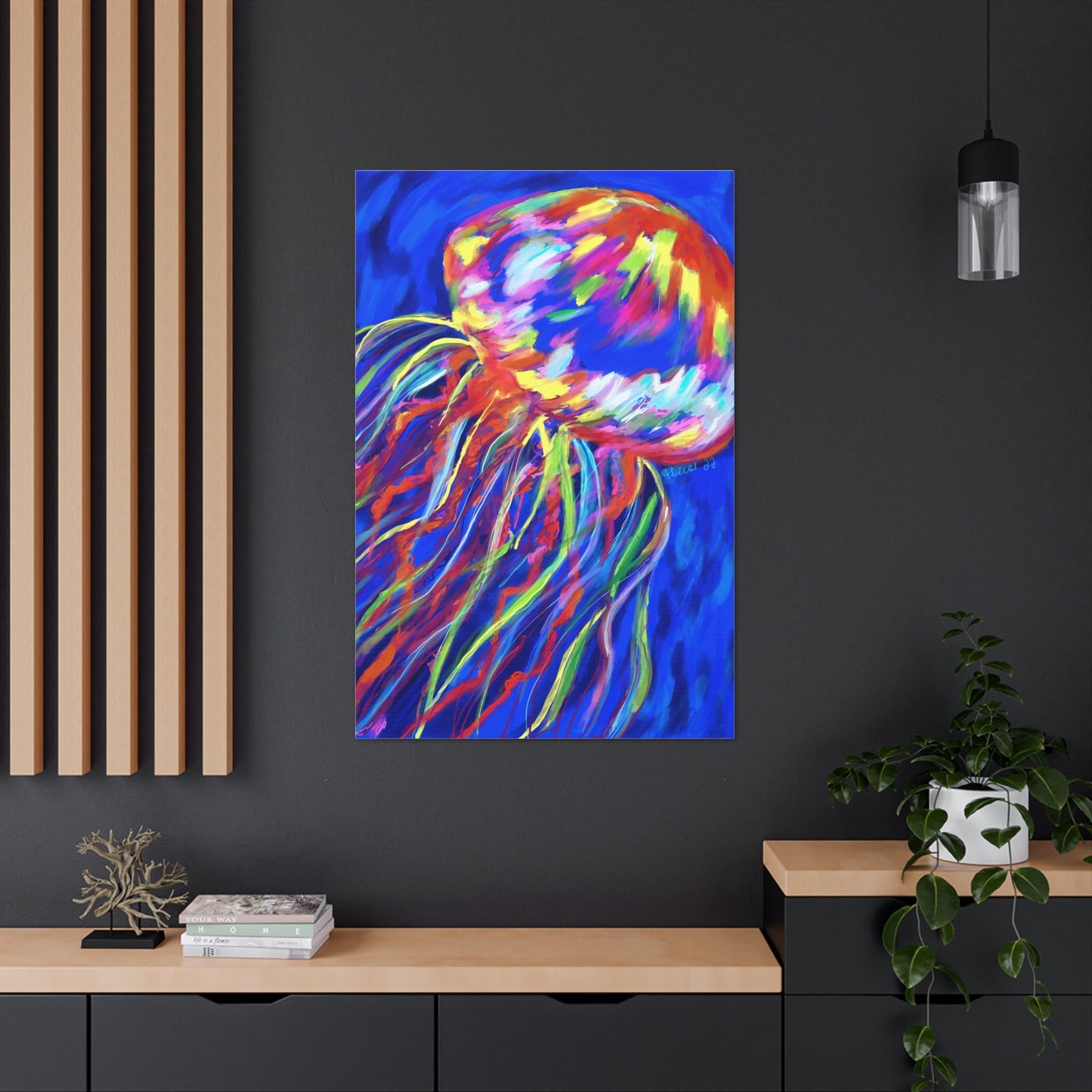 Canvas Gallery Wraps - Blue Cava