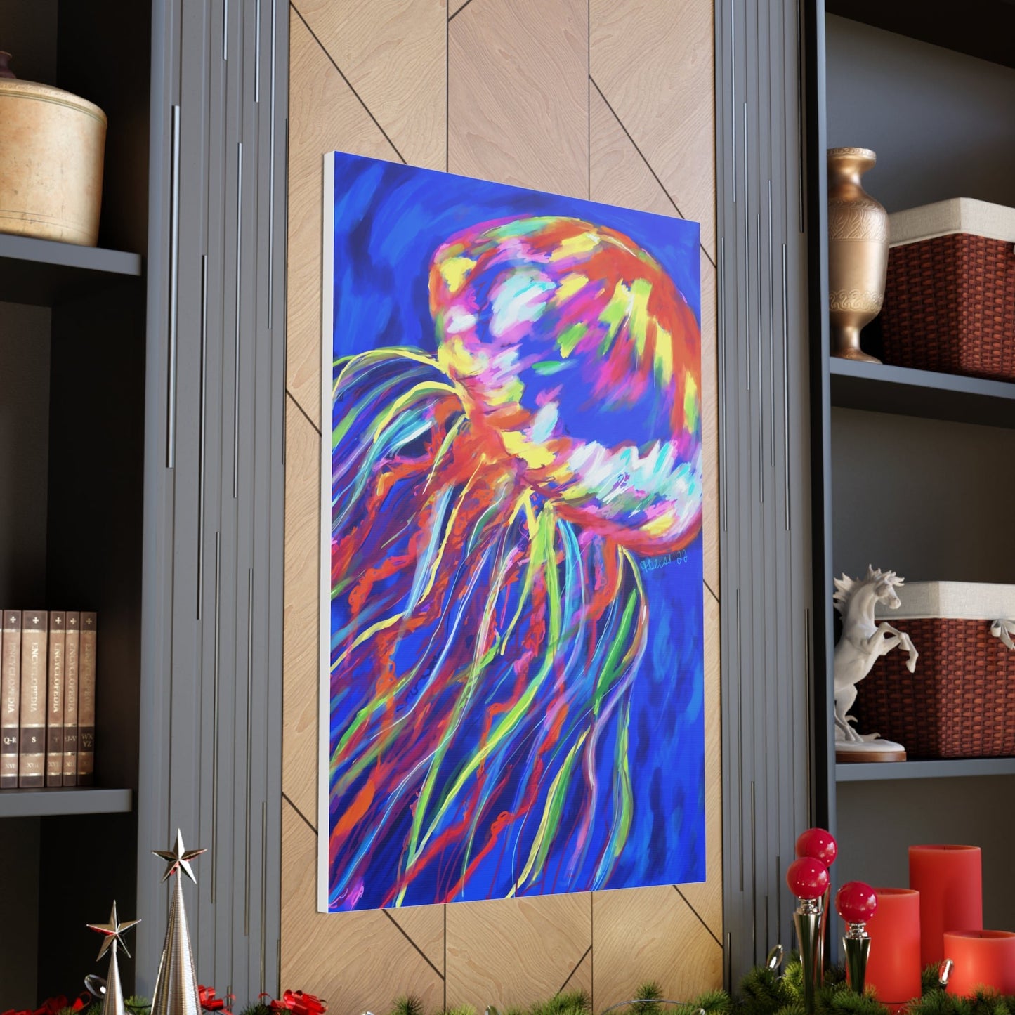 Canvas Gallery Wraps - Blue Cava