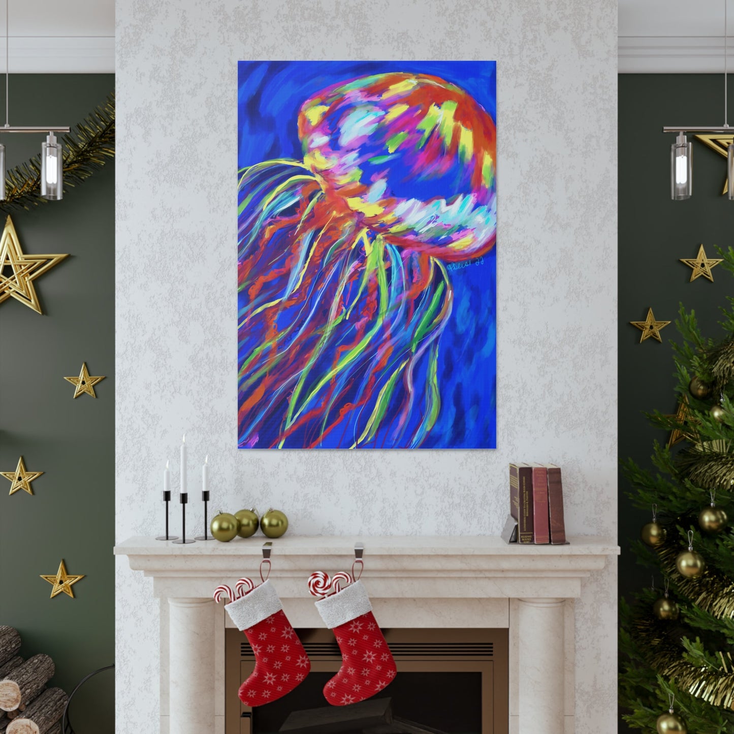 Canvas Gallery Wraps - Blue Cava