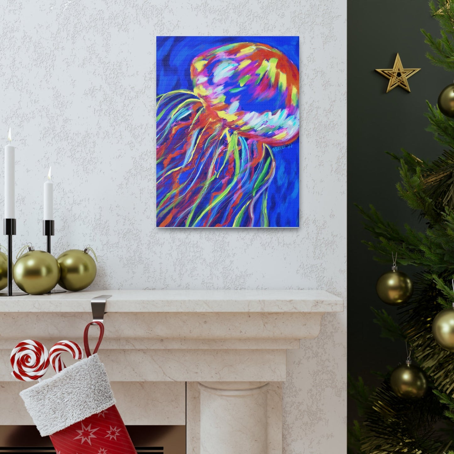 Canvas Gallery Wraps - Blue Cava