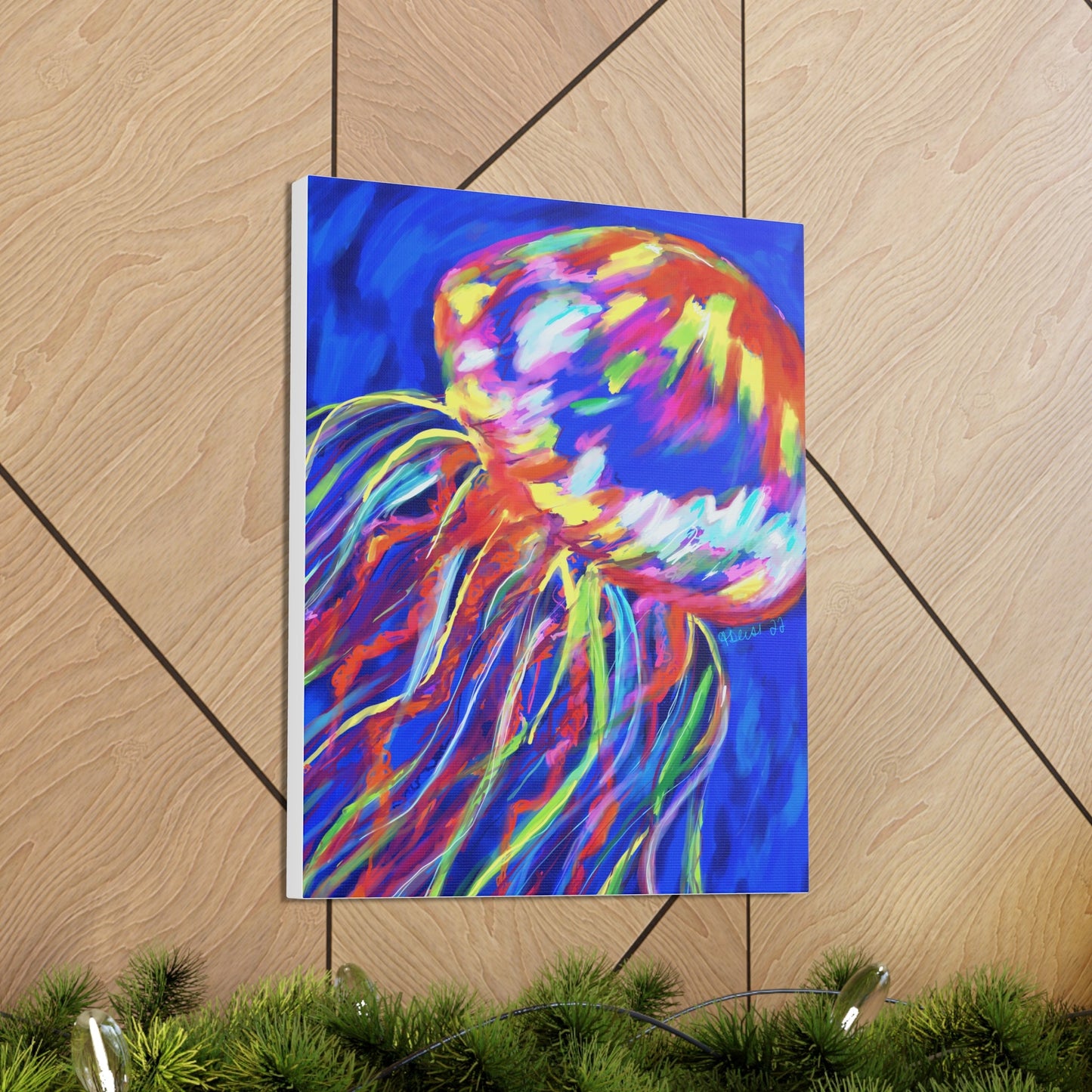 Canvas Gallery Wraps - Blue Cava