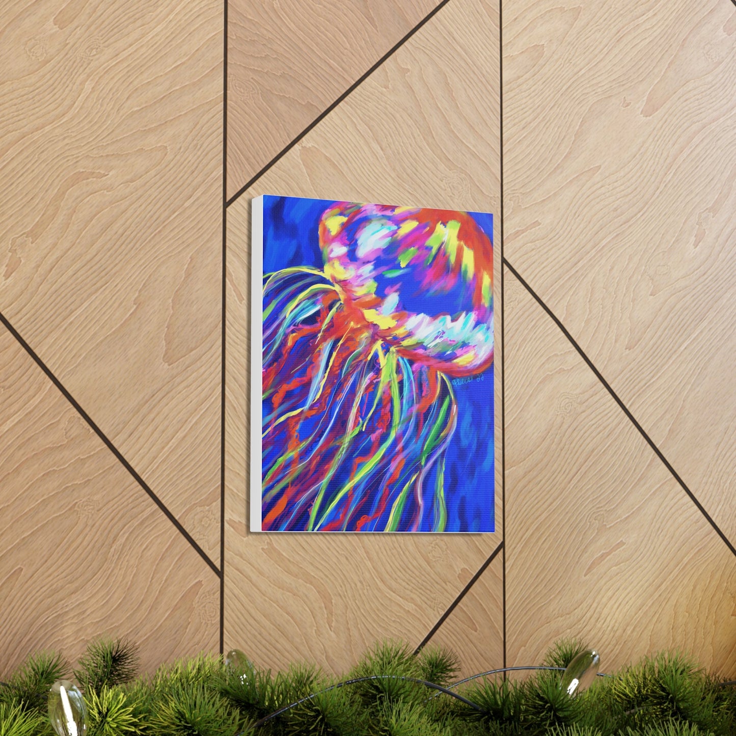 Canvas Gallery Wraps - Blue Cava