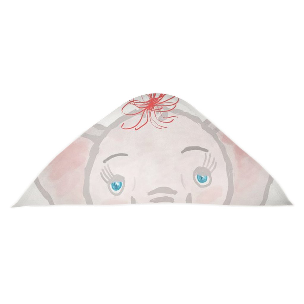 “Ella” Hooded Baby Towels - Blue Cava