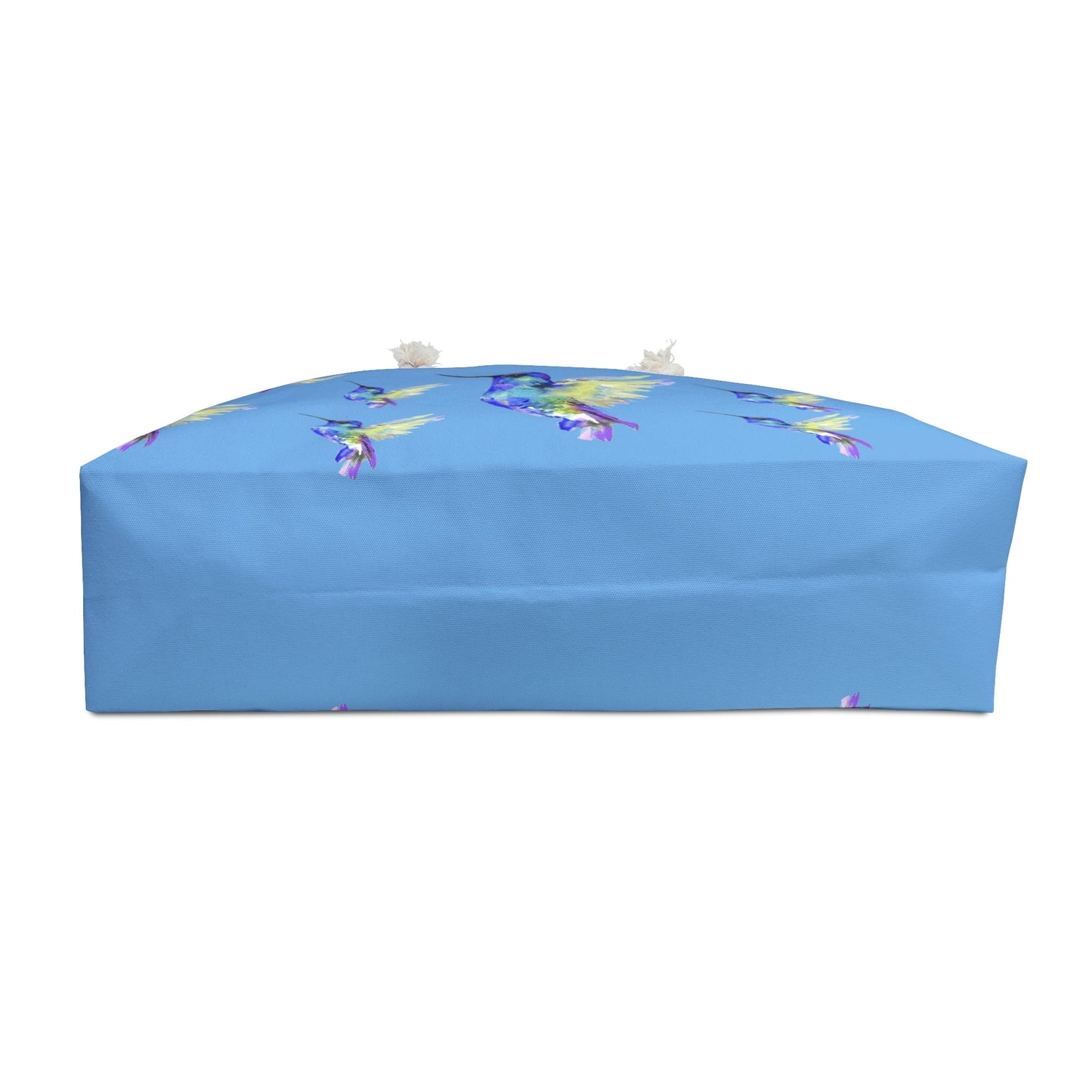 “Flossie” Hummingbird Weekender Bag - Blue Cava
