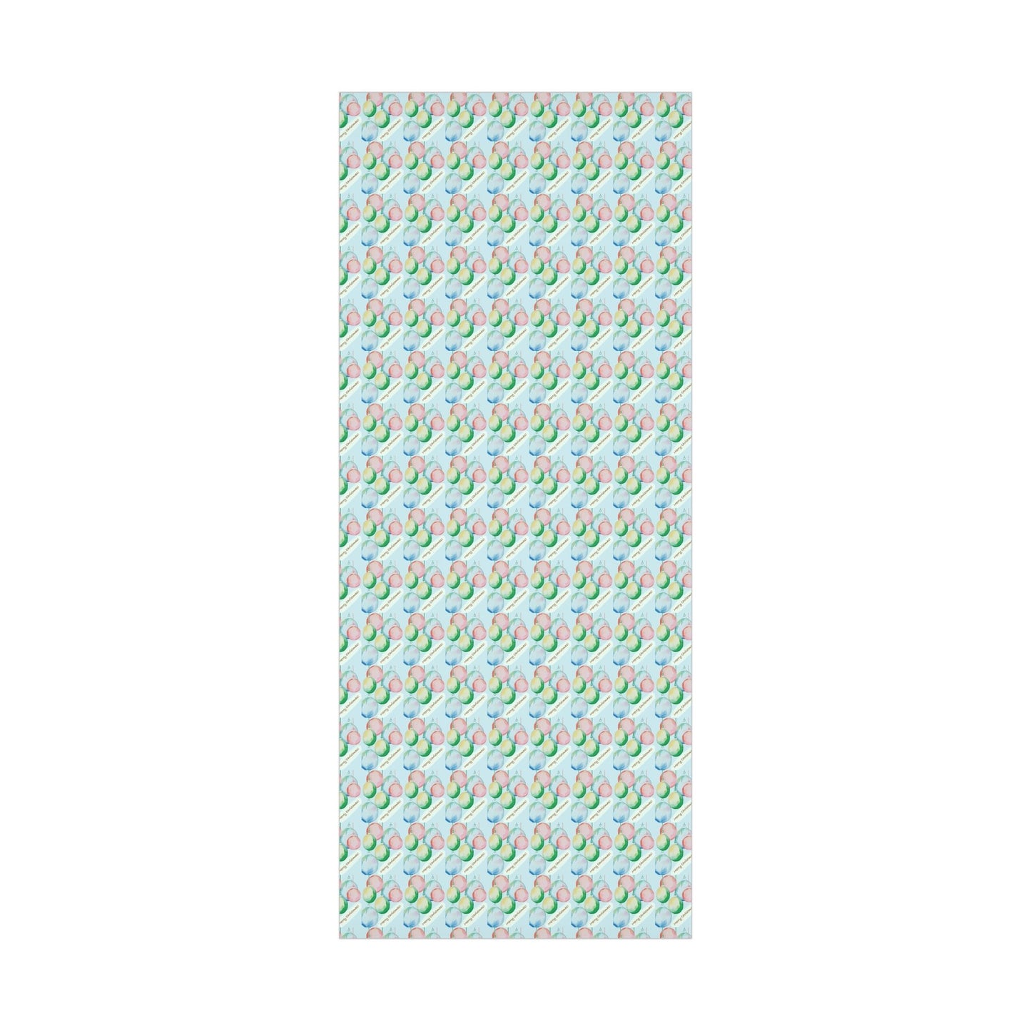 Merry Christmas Balls Gift Wrap Papers - Blue Cava