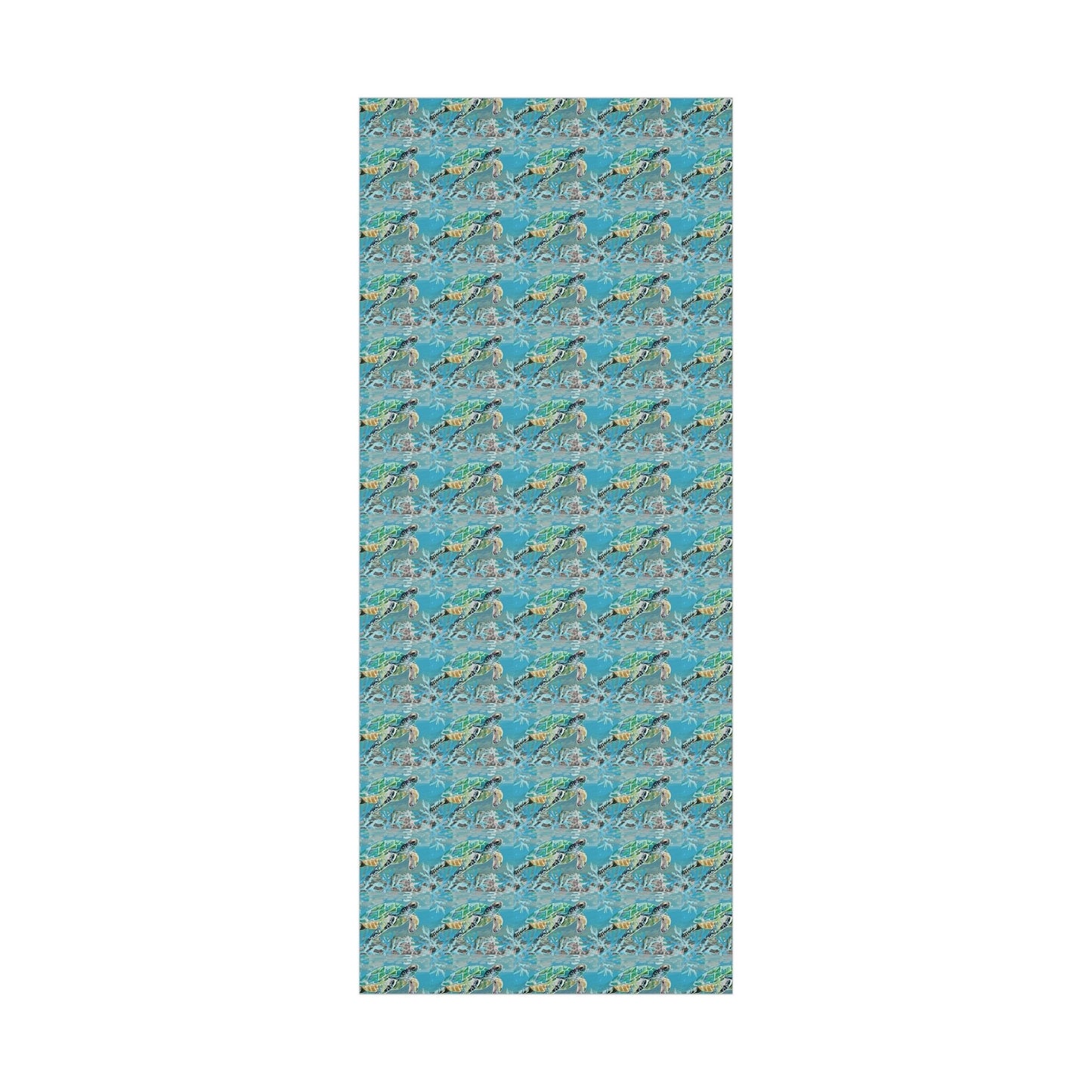 OKI Sea Turtle Gift Wrapping Papers - Blue Cava