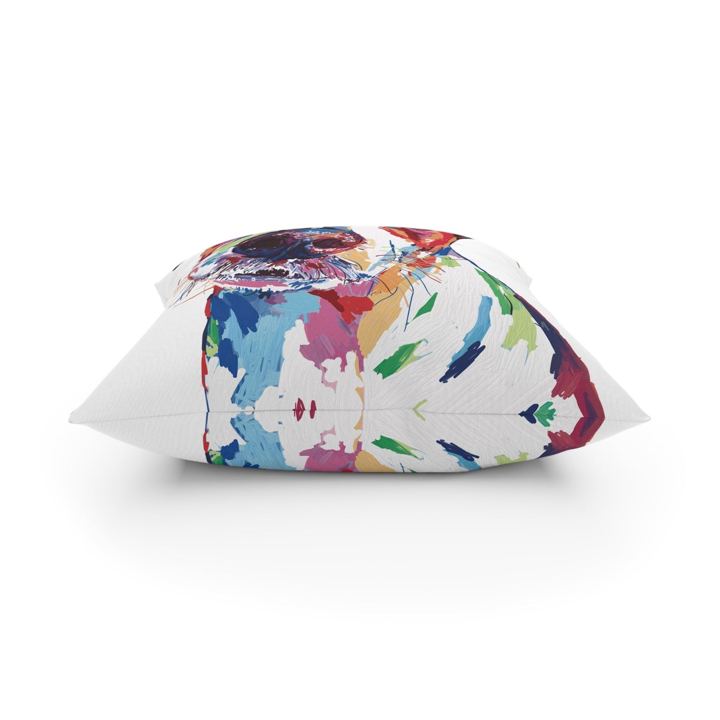“Skipper” Dog Broadcloth Pillow - Blue Cava