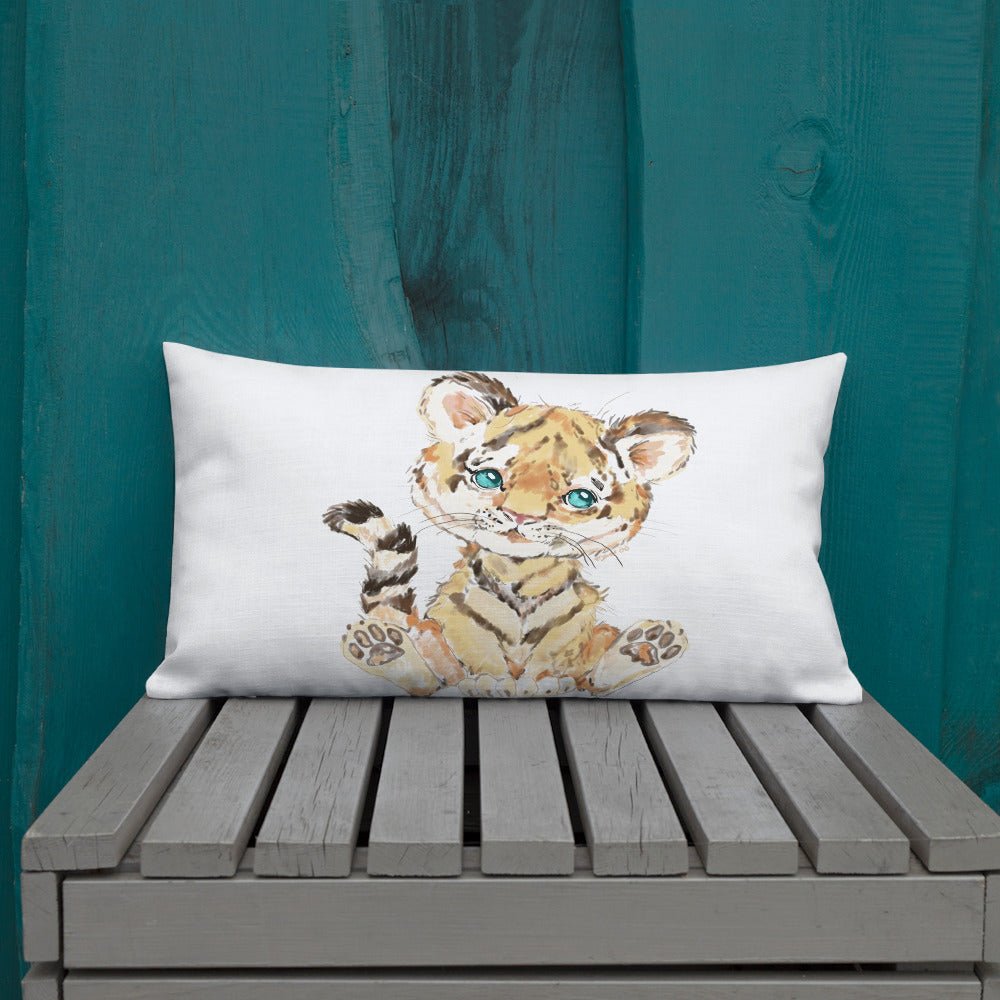 Tiger Premium Pillow - Blue Cava