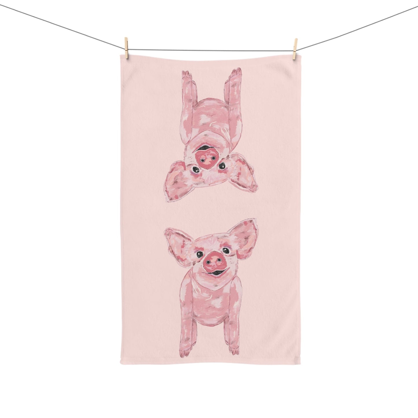 Wilbur Hand Towel (Poly/Cotton) - Blue Cava