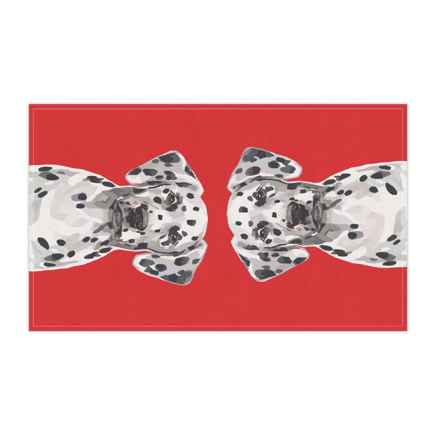 Dalmatian Dog Print Tea Towels