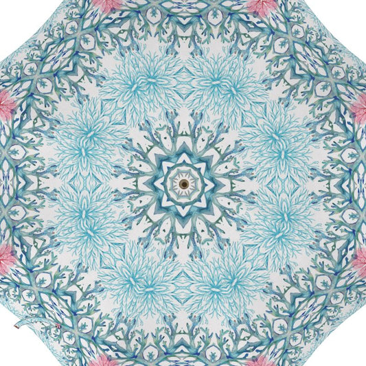 Coral Poly Fabric Umbrella -  40” Poly Fabric