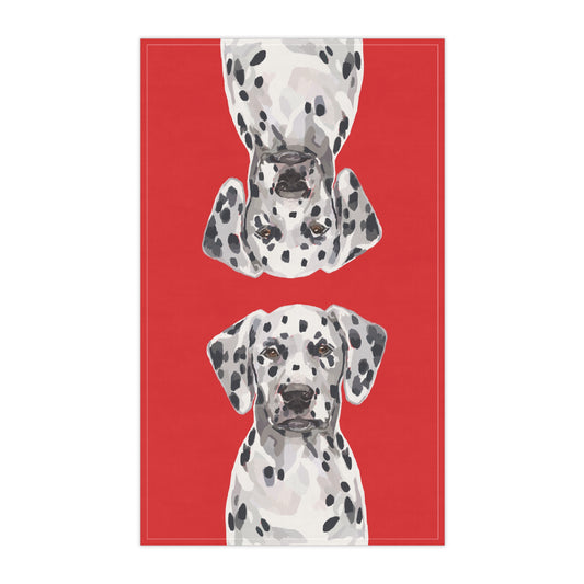 Dalmatian Dog Print Tea Towels