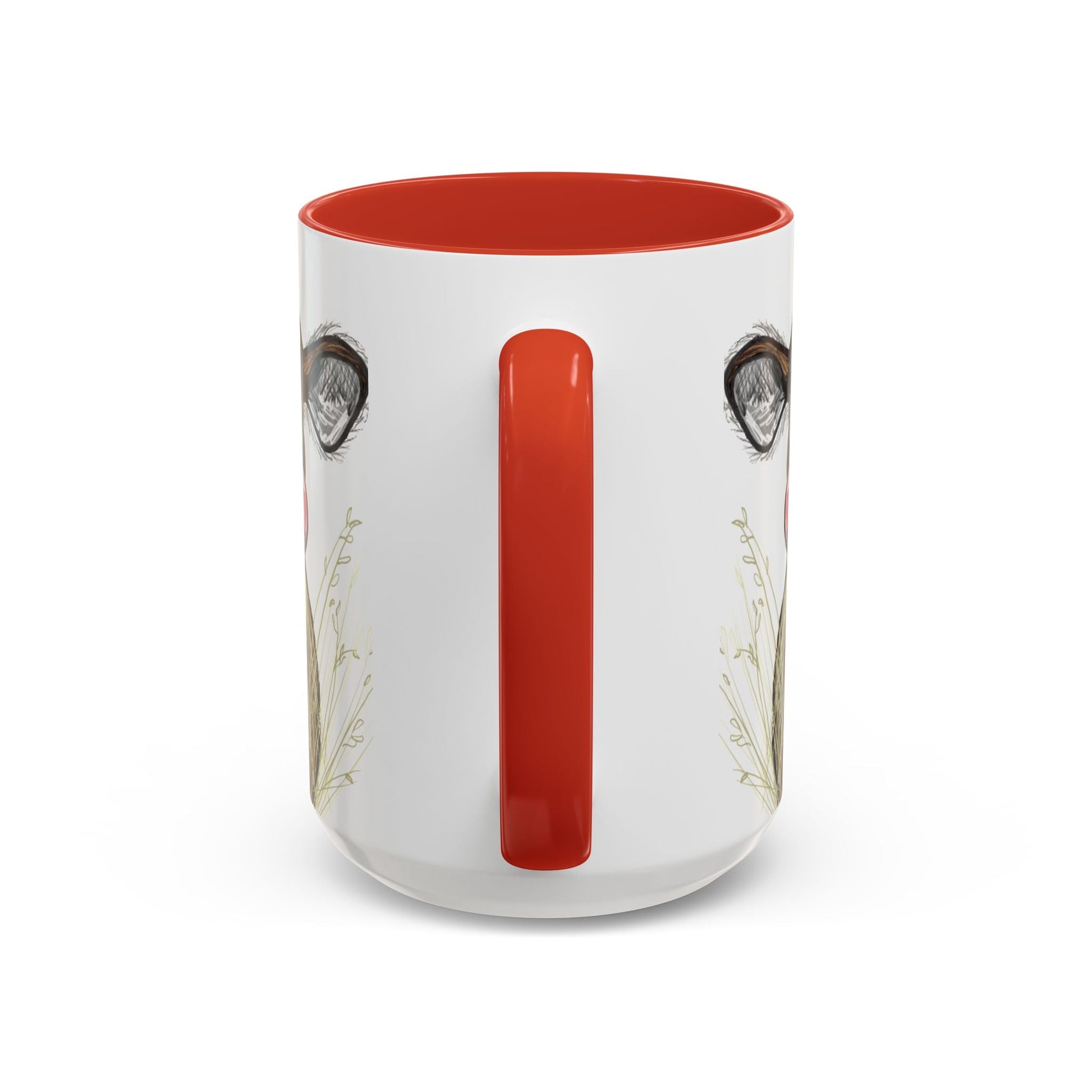 Adorable Farmhouse Cow Two Tone Ceramic Mug - 11 oz & 15 oz - Blue Cava