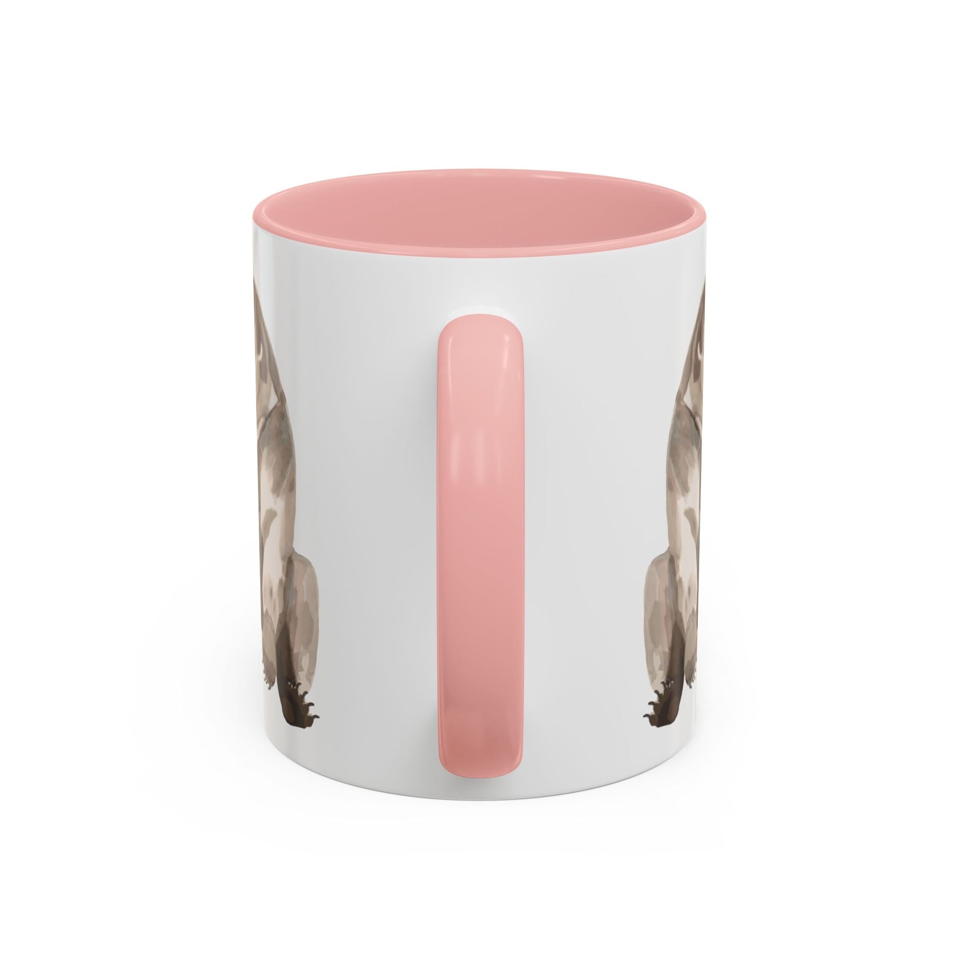 Artistic Bear Two Tone Ceramic Mug - 11oz & 15oz - Blue Cava