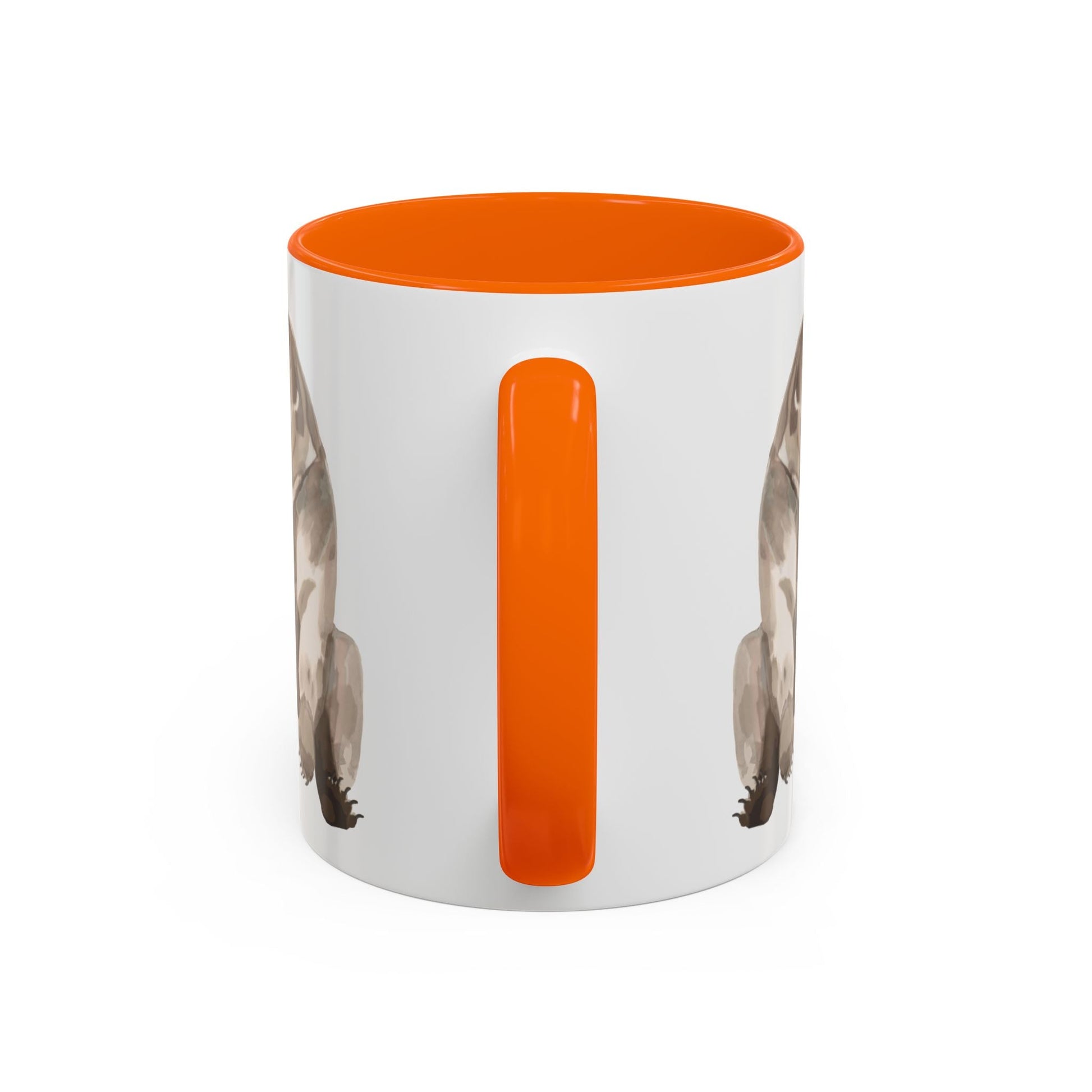 Artistic Bear Two Tone Ceramic Mug - 11oz & 15oz - Blue Cava