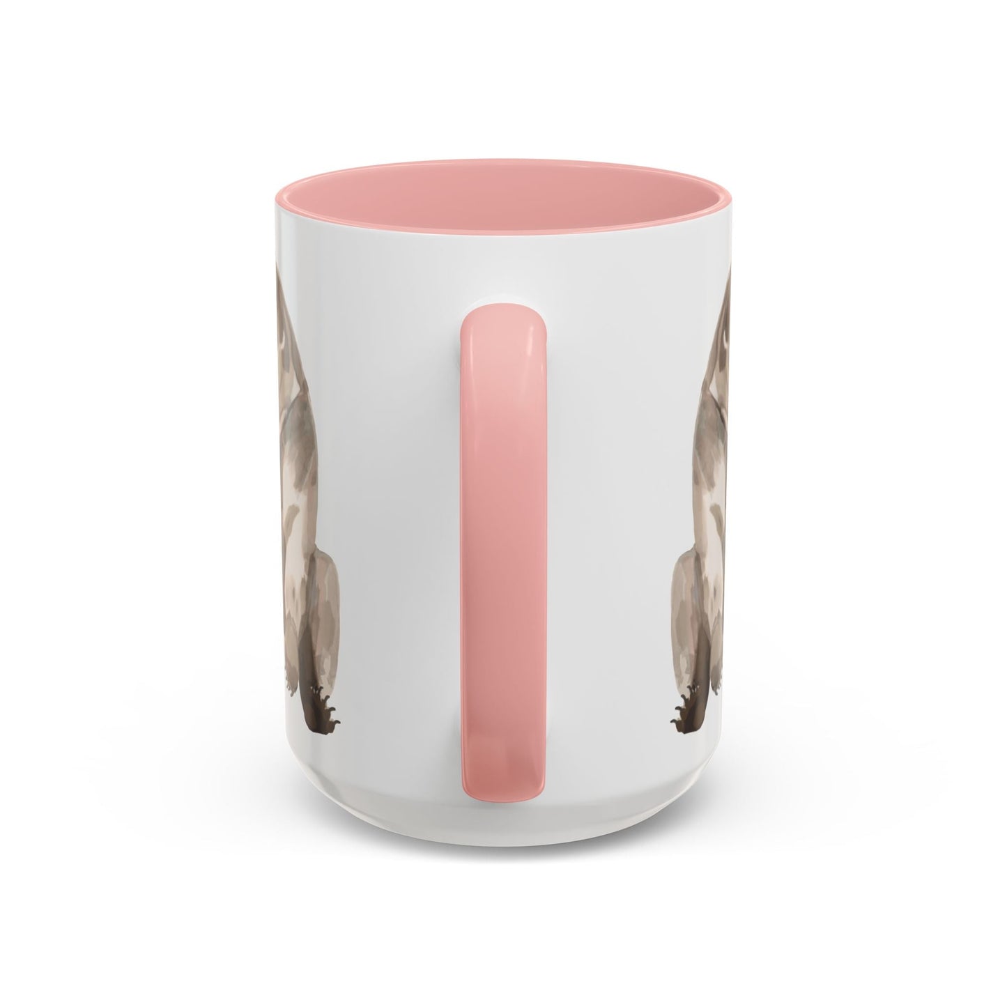 Artistic Bear Two Tone Ceramic Mug - 11oz & 15oz - Blue Cava