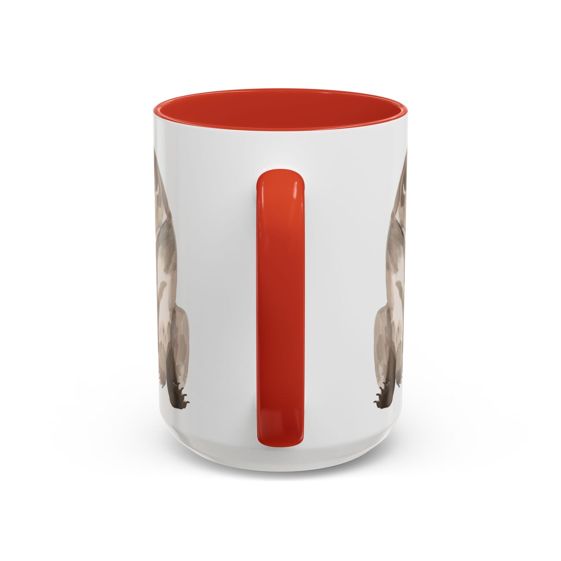 Artistic Bear Two Tone Ceramic Mug - 11oz & 15oz - Blue Cava