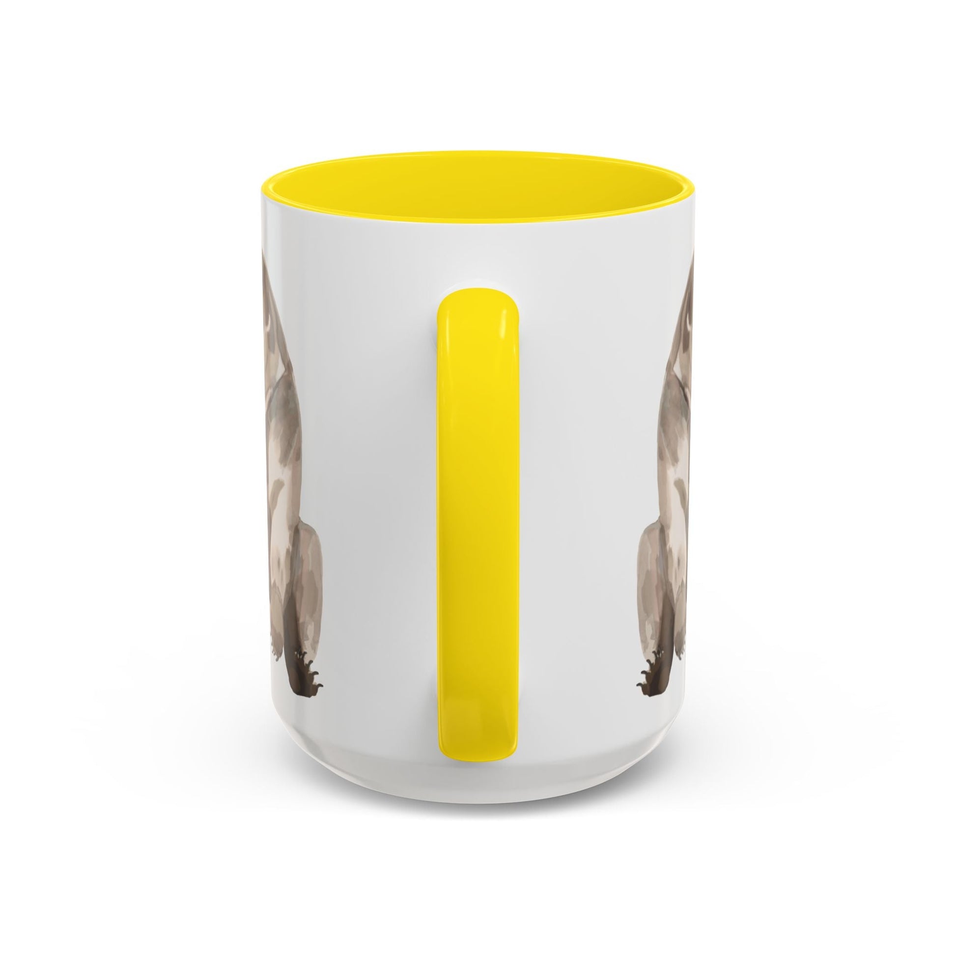 Artistic Bear Two Tone Ceramic Mug - 11oz & 15oz - Blue Cava