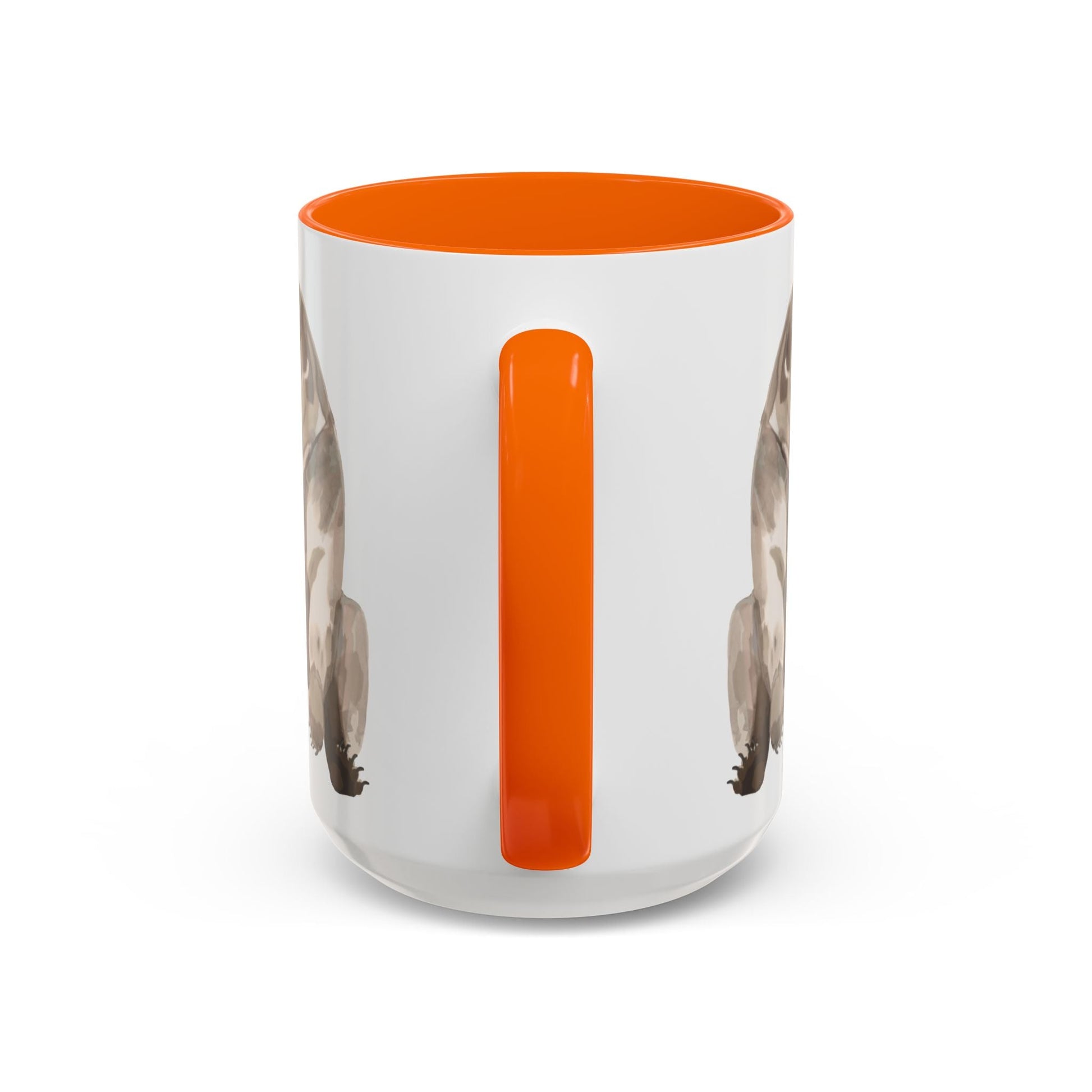 Artistic Bear Two Tone Ceramic Mug - 11oz & 15oz - Blue Cava