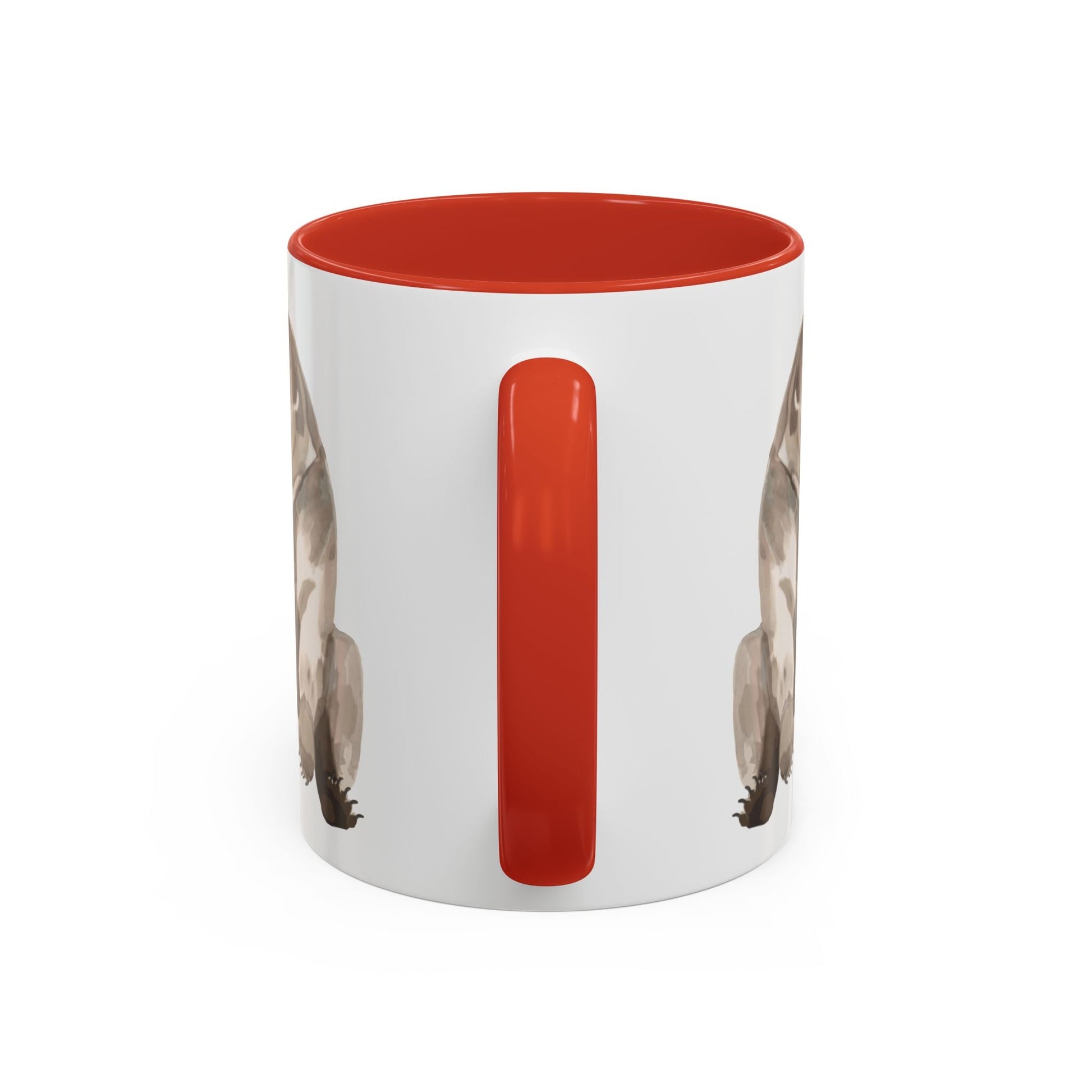 Artistic Bear Two Tone Ceramic Mug - 11oz & 15oz - Blue Cava