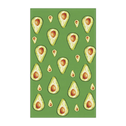 Avocado Kitchen Tea Towels - Blue Cava