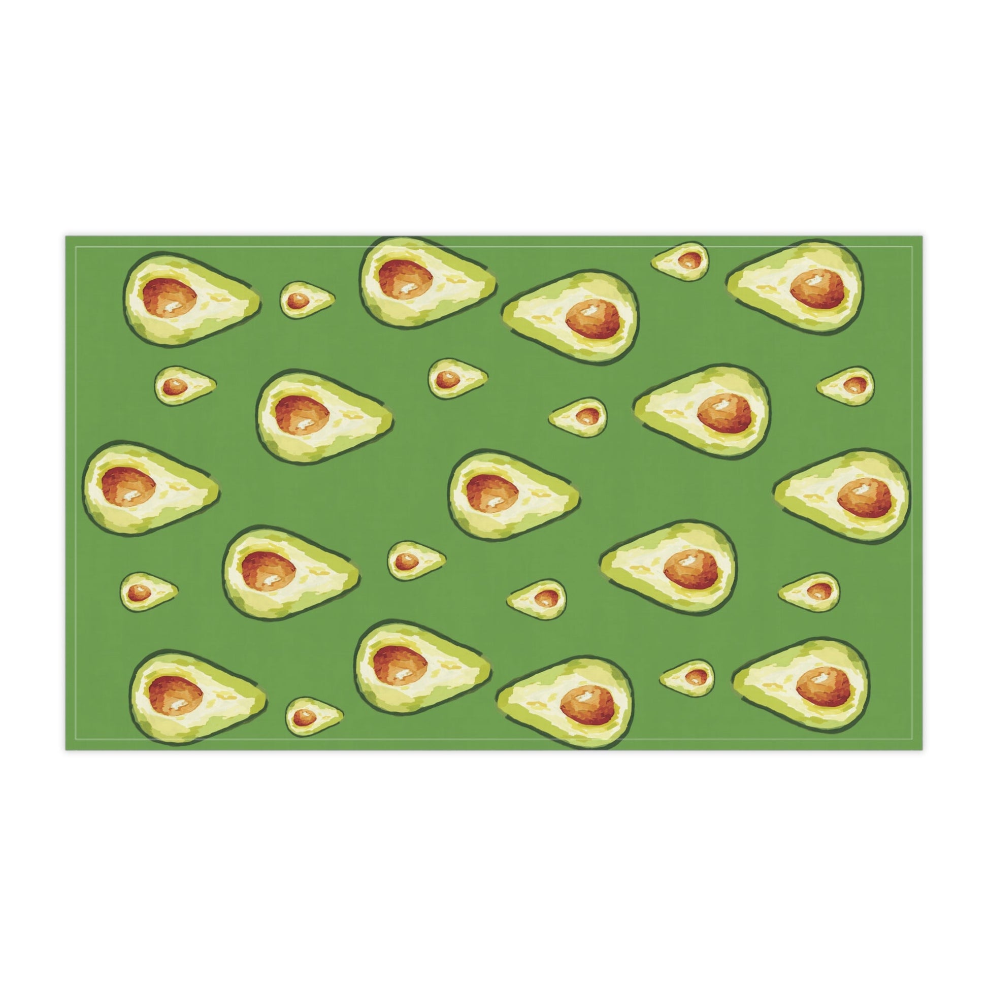Avocado Kitchen Tea Towels - Blue Cava