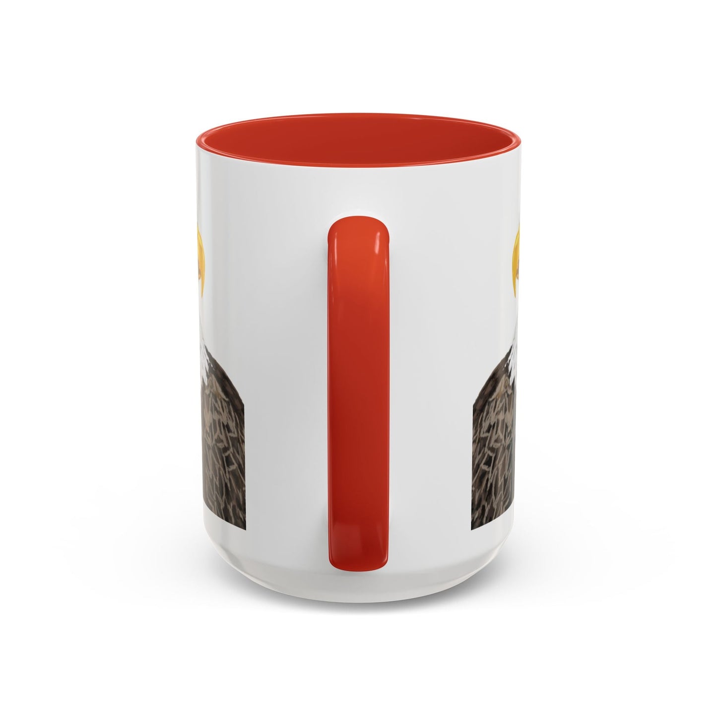 Bald Eagle Two Tone Ceramic Mug - 11oz & 15oz - Blue Cava
