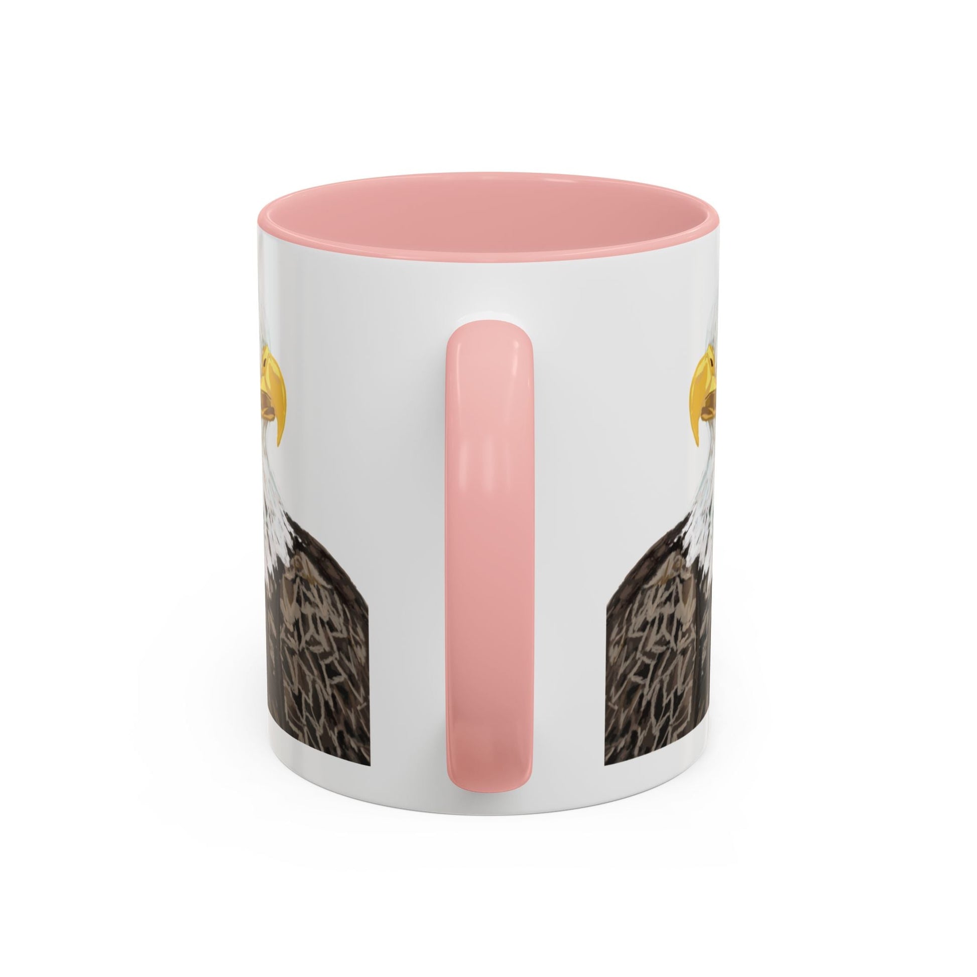 Bald Eagle Two Tone Ceramic Mug - 11oz & 15oz - Blue Cava